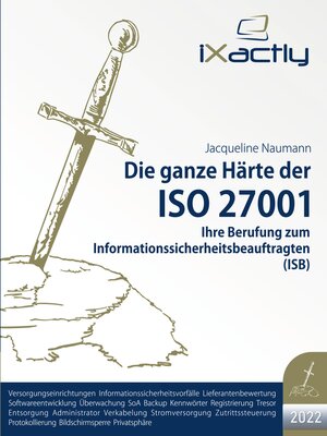 cover image of Ihre Berufung zum Informationssicherheitsbeauftragten (ISB)